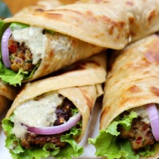 Baithakh Seekh Kabab Paratha Roll.
