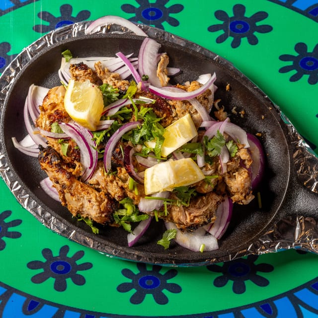 Chicken Malai Boti.
