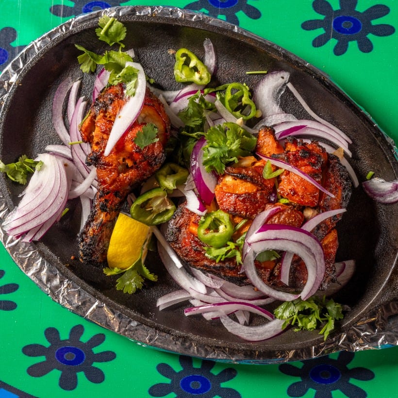 Tandoori Chicken Tikka.