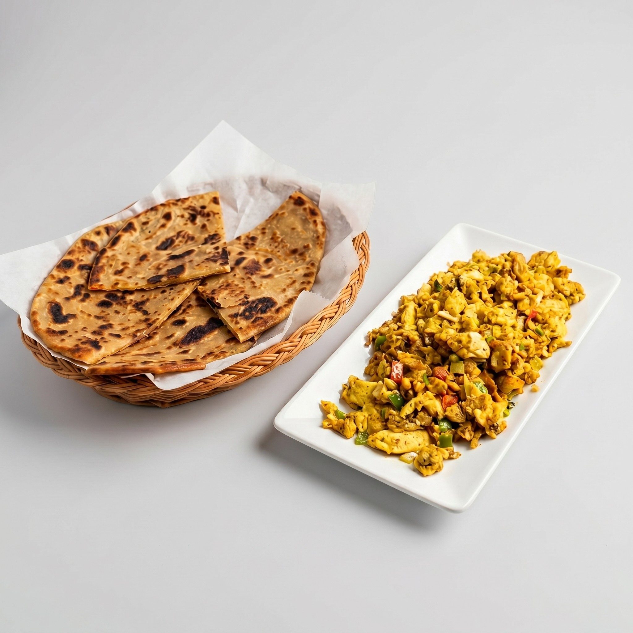 Chatpata Khagina (Anda Ghotala).