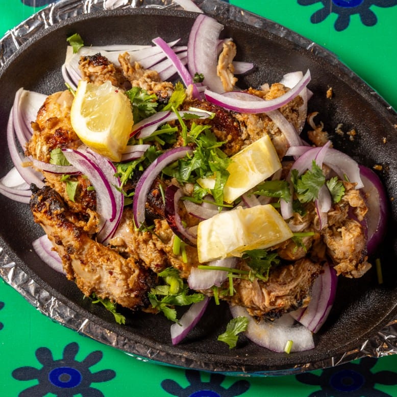 Chicken Bihari Kebab.