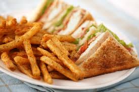 Club Sandwich (Served with fries)