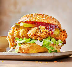 Crispy Fried Chicken Burger