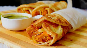 Chicken Tikka Paratha Roll