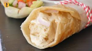 Chicken Malai Boti Roll