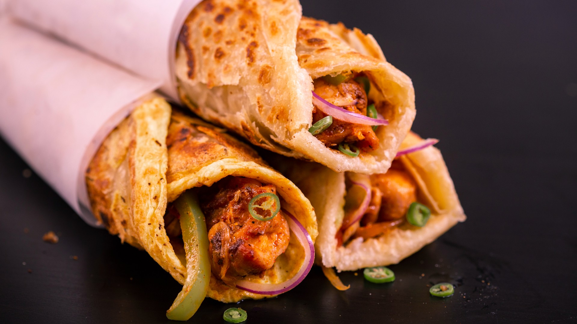 Original Beef Bihari Paratha Roll