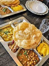 Halwa Puri Platter